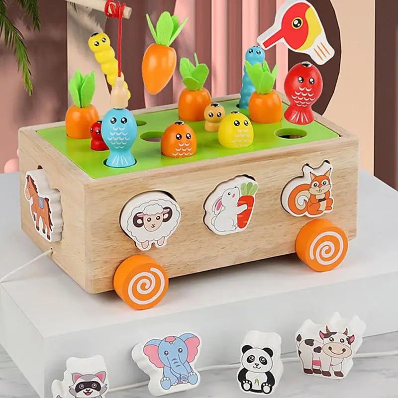 Fun Wooden Children's Learning Table