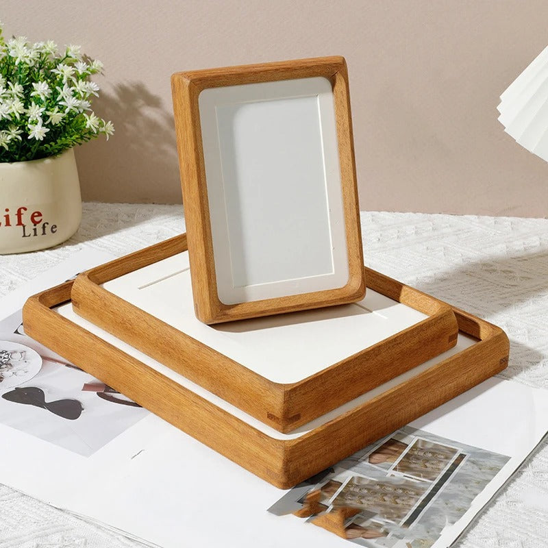 Classic Wooden Picture Frame Elegant Home Decor
