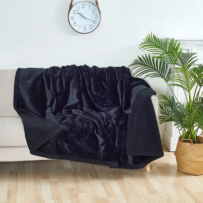 Cozy Water Resistant Throw Blanket for Sofa