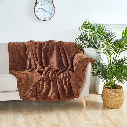 Cozy Fuzzy Blanket Throw
