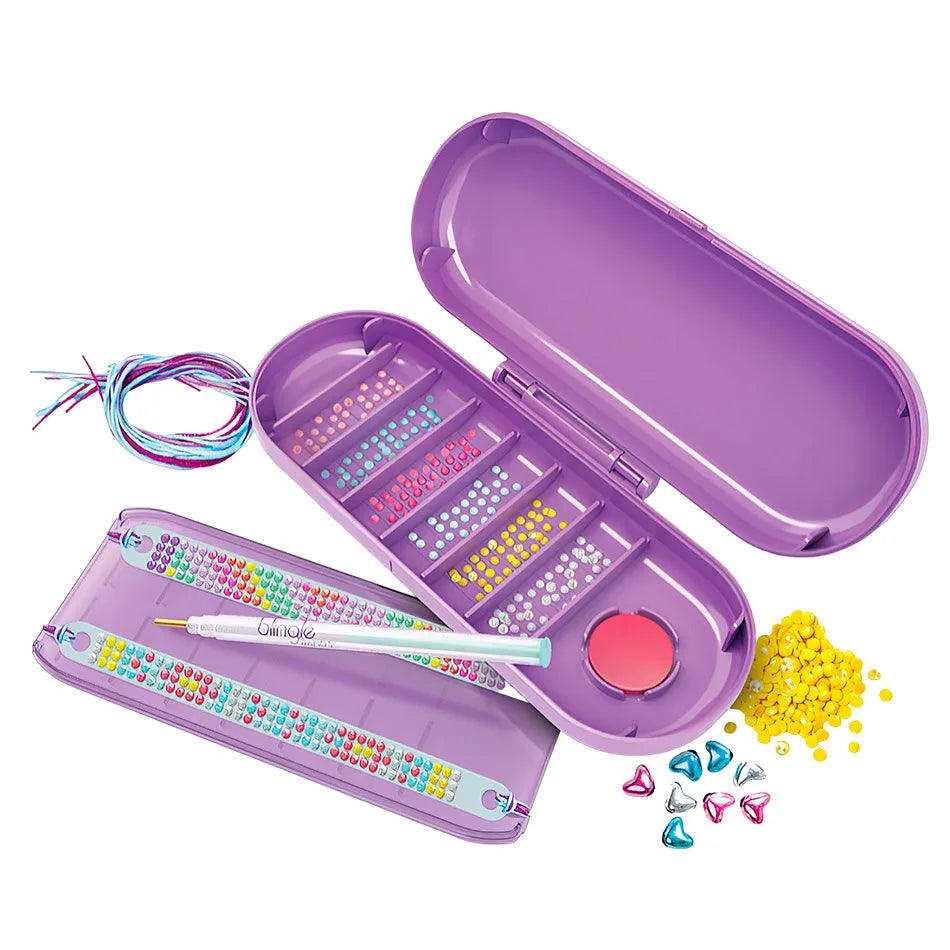 Fun Sparkly Bead Jewelry Making Kit - Luxicro