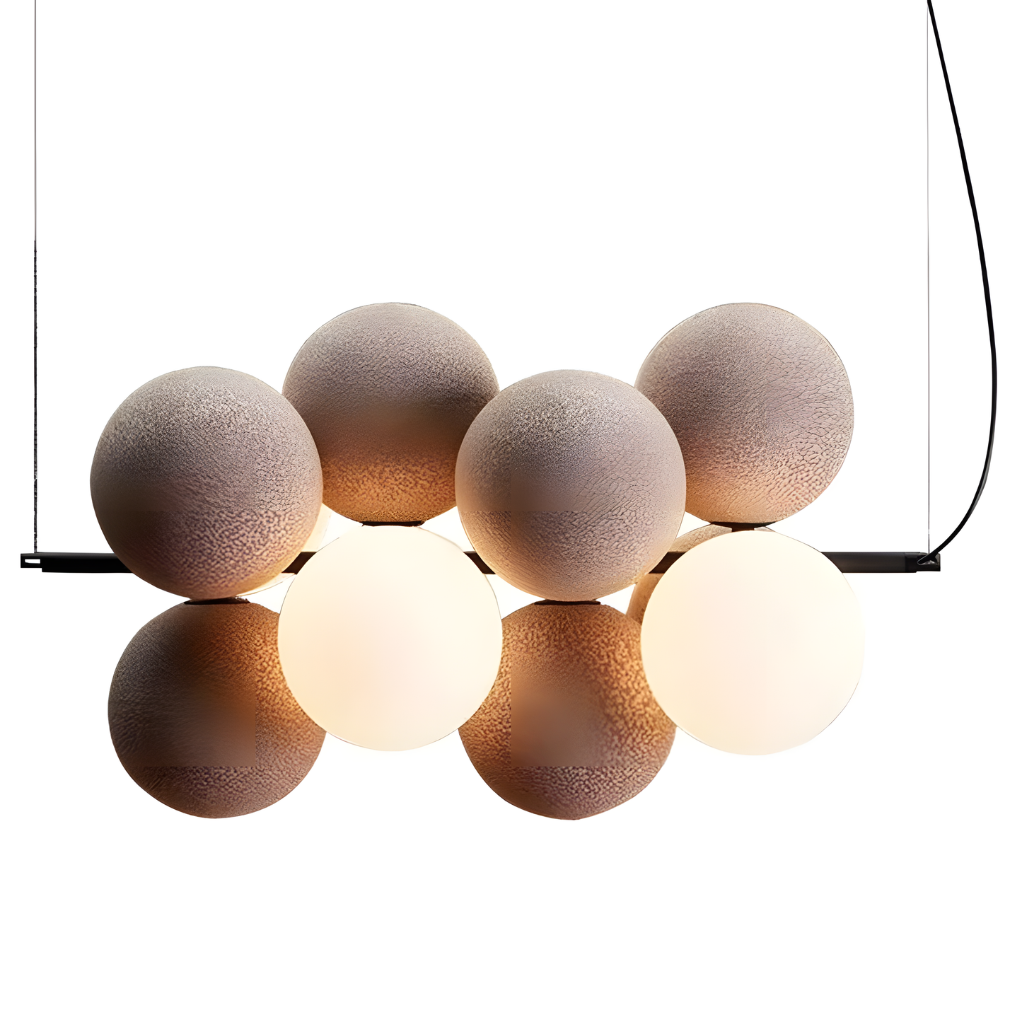 Modern Round Crystal Chandelier