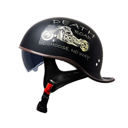 Classic Half Face Helmet Visor - DOT Certified