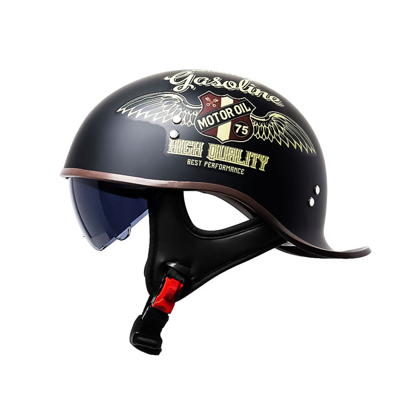 Classic Half Face Helmet Visor - DOT Certified