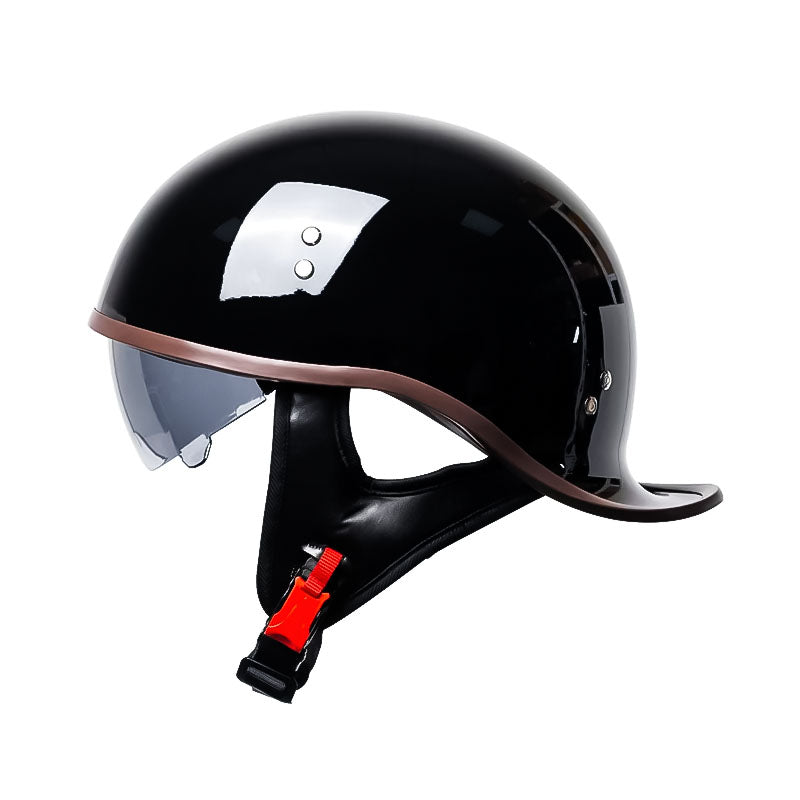 Classic Half Face Helmet Visor - DOT Certified