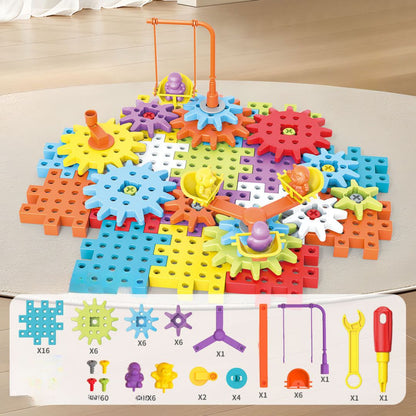 Colorful Kids Building Blocks Toy Set