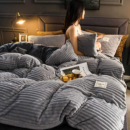 Cozy Warm Fleece Bedding Cover