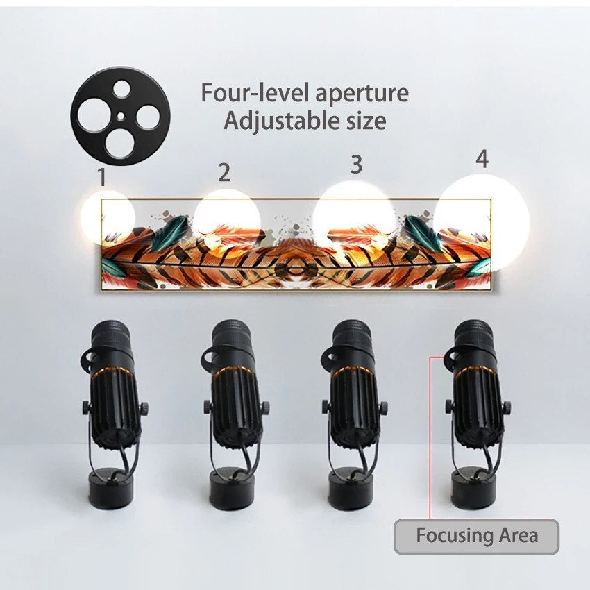 Adjustable LED Aluminum Spot Light Fixture