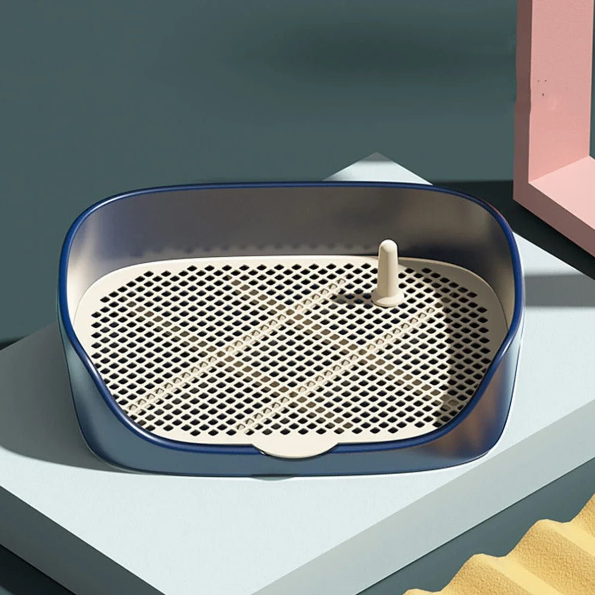 Simple Pet Potty Trainer with Splash Protection