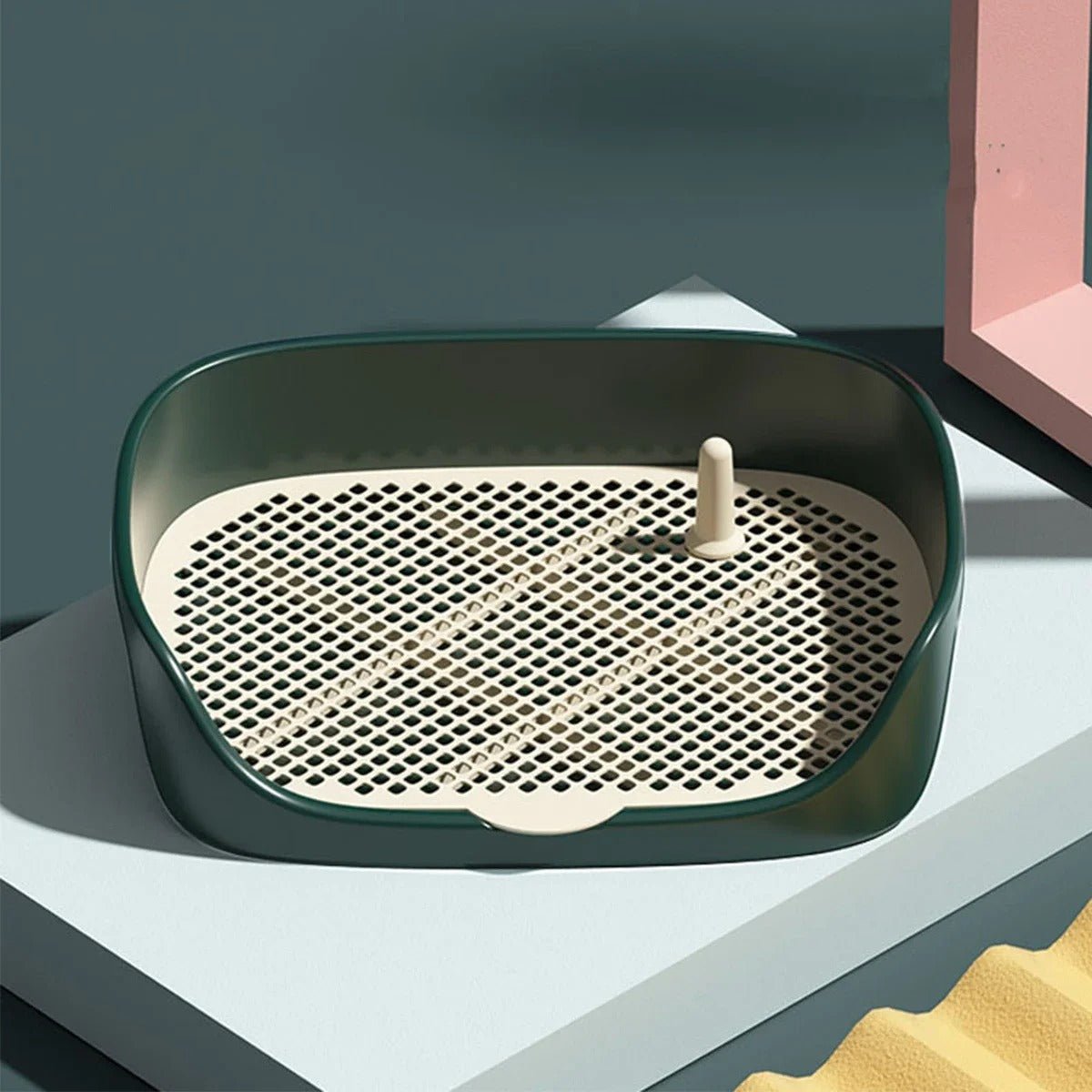 Simple Pet Potty Trainer with Splash Protection - Luxicro