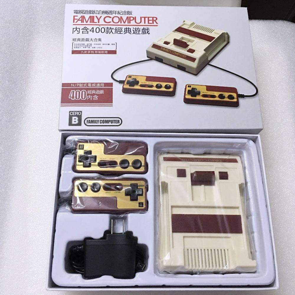 Retro Style Classic Video Game Console