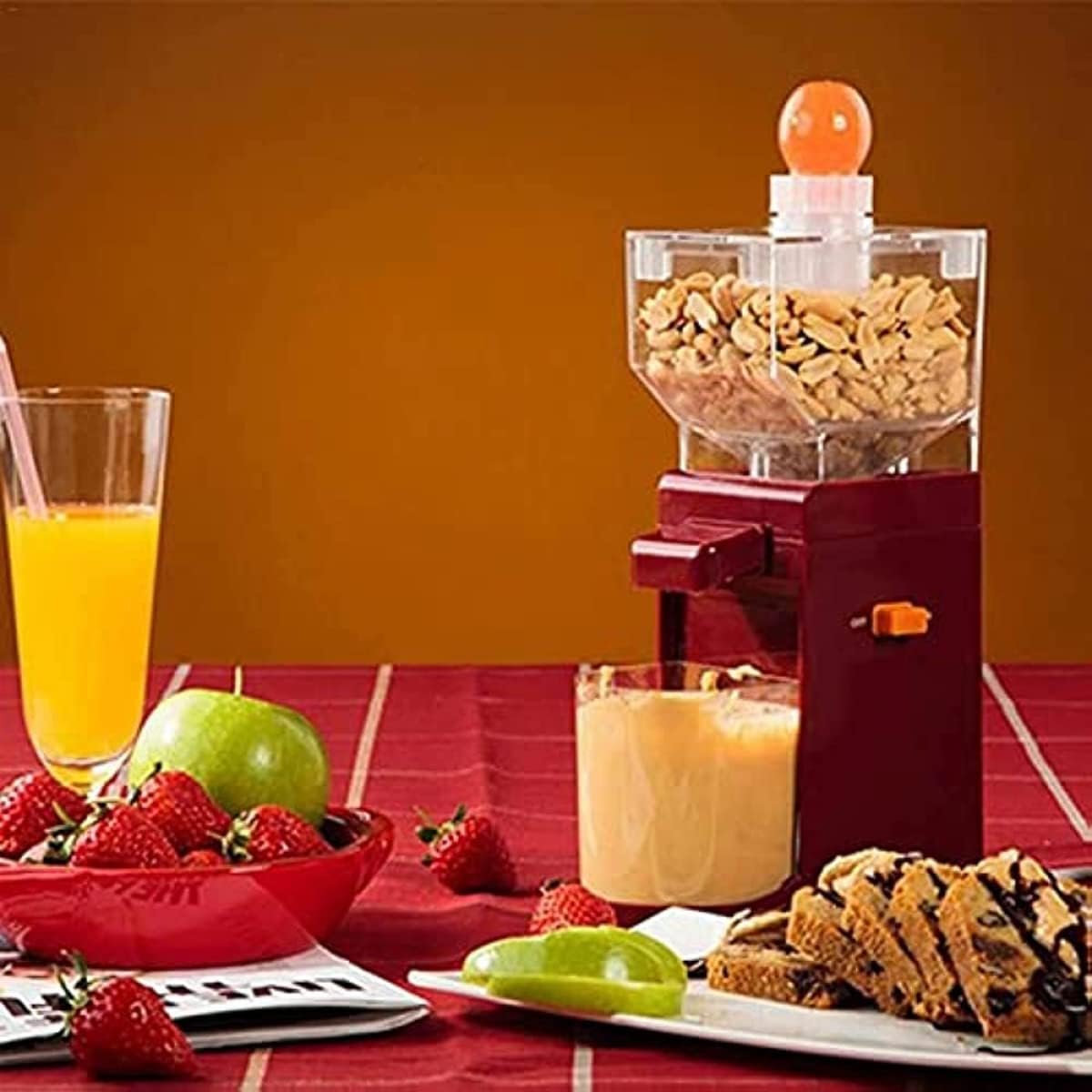 Easy Electric Nut Grinder for Homemade Peanut Butter - Luxicro