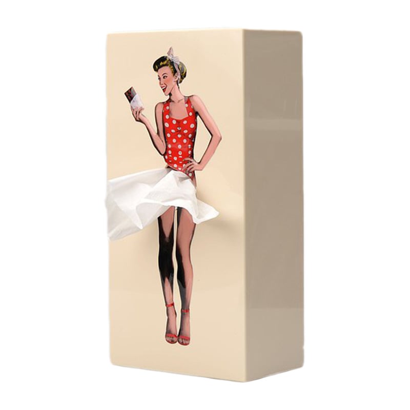 Decorative Paper Box Holder for Living Room