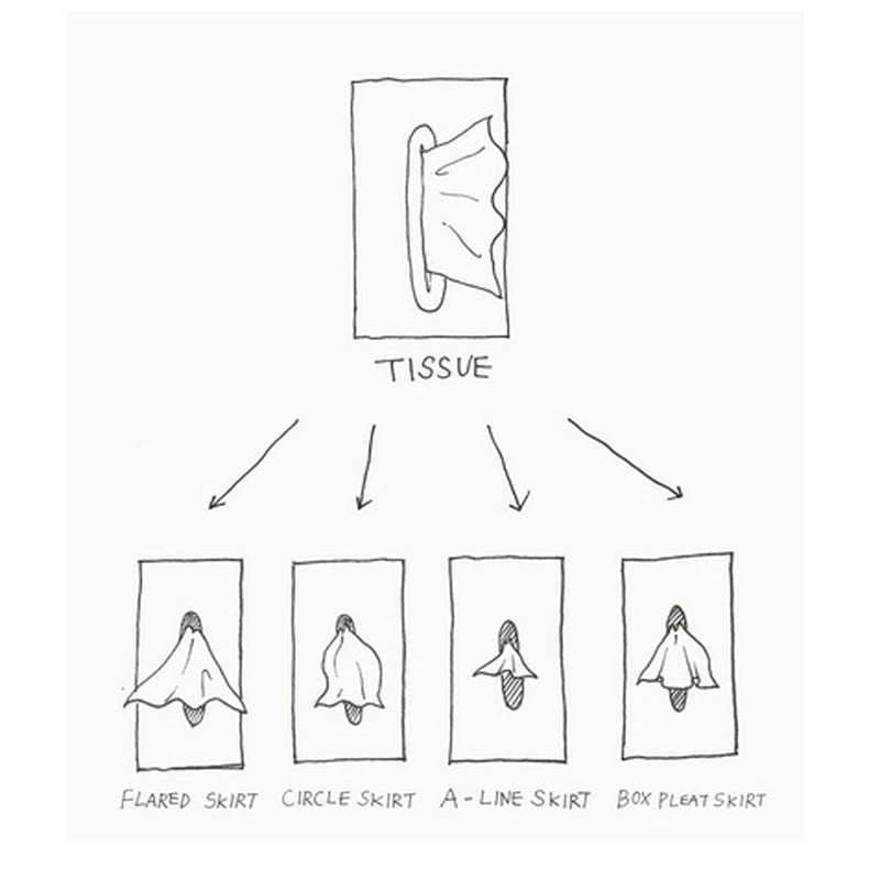 Decorative Paper Box Holder for Living Room
