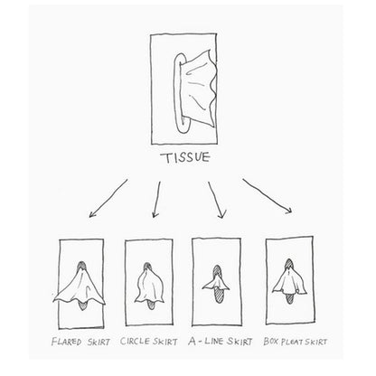 Decorative Paper Box Holder for Living Room