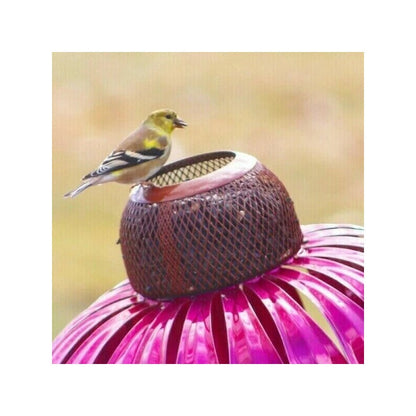 Colorful Floral Hanging Bird Feeder