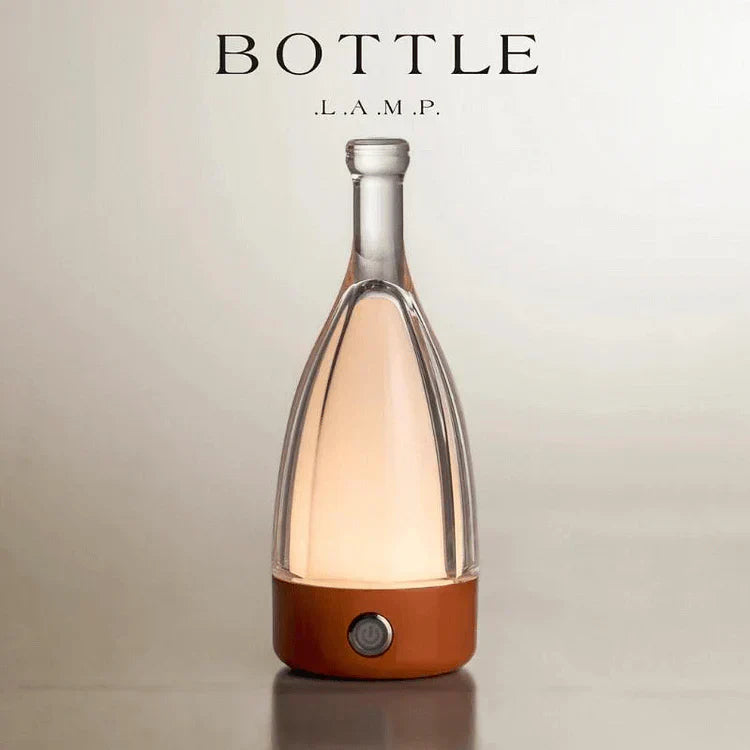 Stylish Table Wine Lamp - Adjustable LED Light