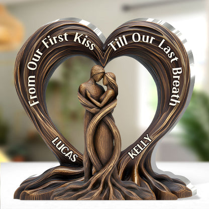 Personalized Heart Tree Art Wall Decor Plaque
