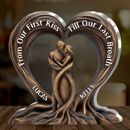 Personalized Heart Tree Art Wall Decor Plaque