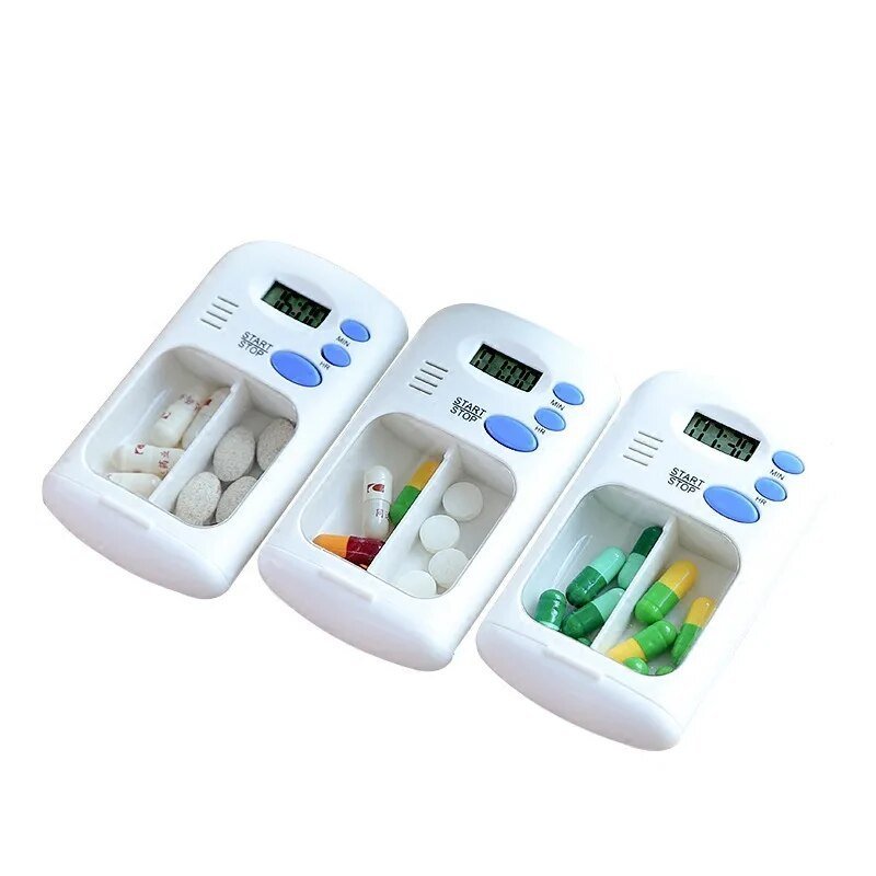 Daily Pill Box Reminder Organizer - Luxicro