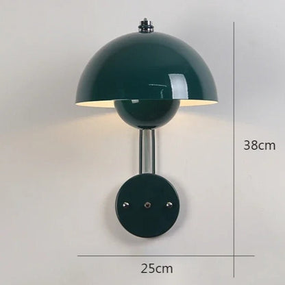 Bright Floral Wall Lamp - Elegant Dutch Style
