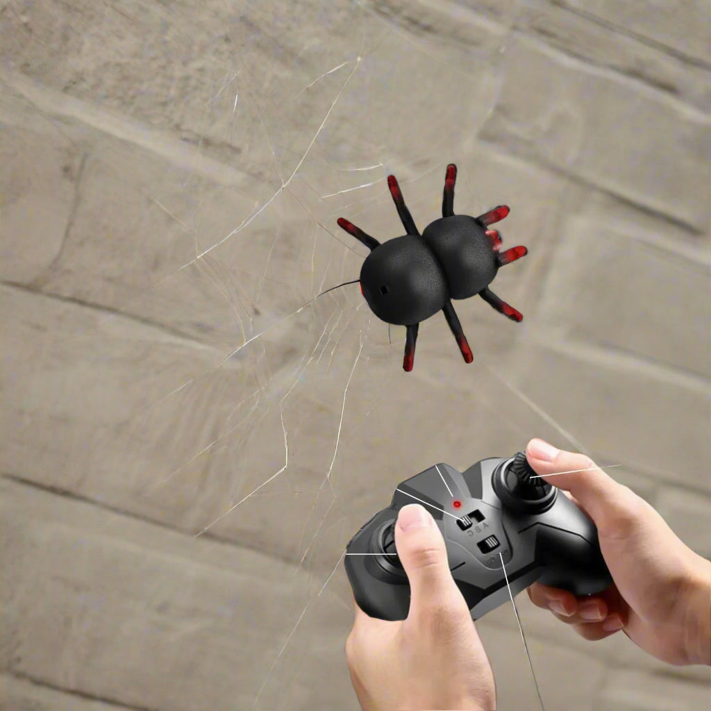 Creepy Remote Control Climbing Spider Toy
