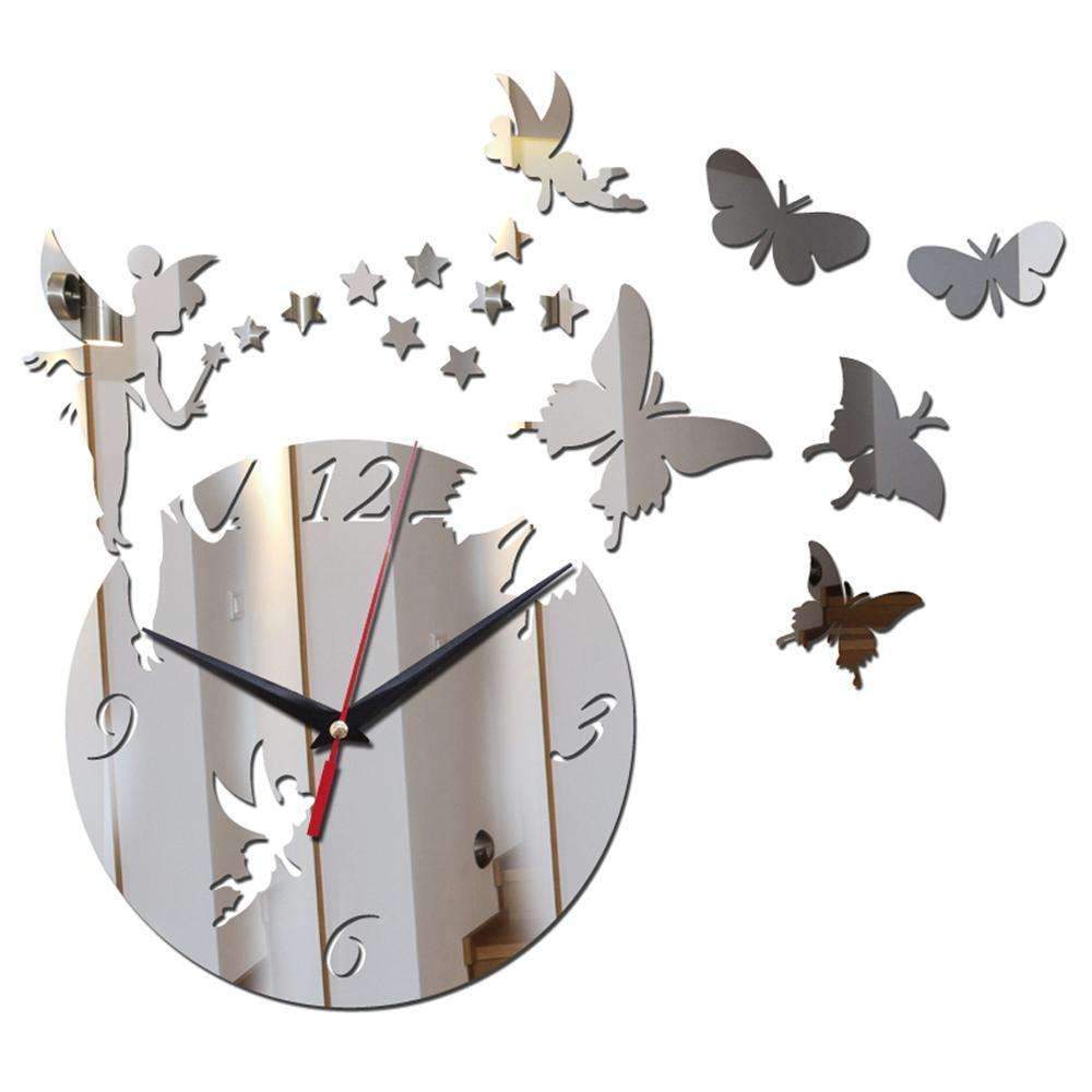 Colorful 3D Wall Clock Decoration