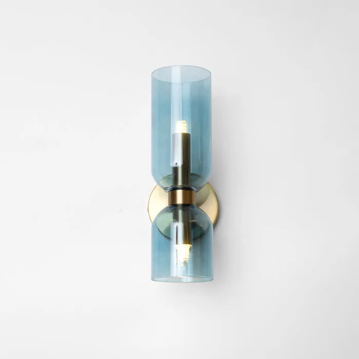 Contemporary Double Glow Wall Light