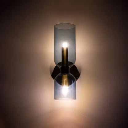 Contemporary Double Glow Wall Light