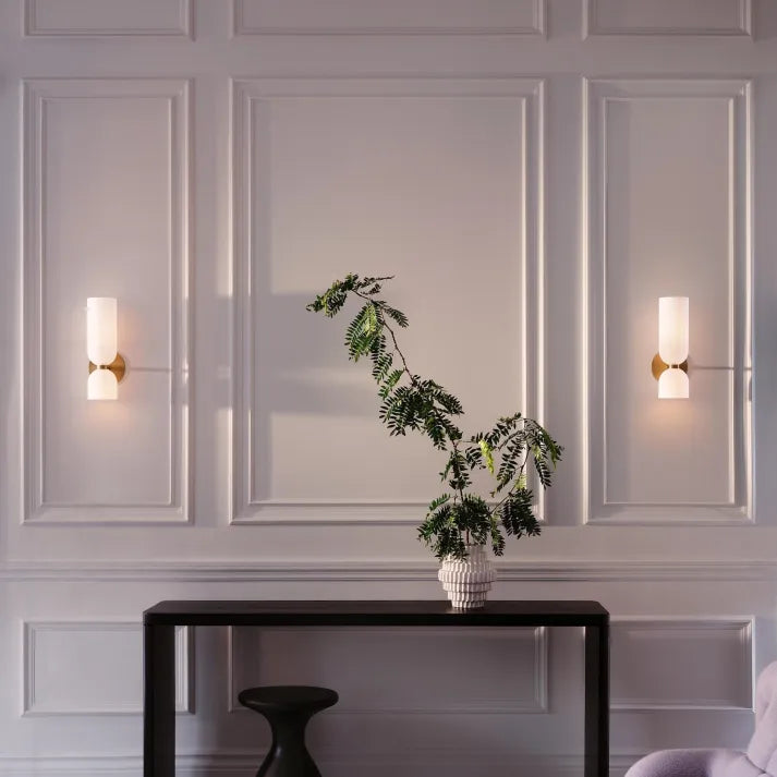 Contemporary Double Glow Wall Light