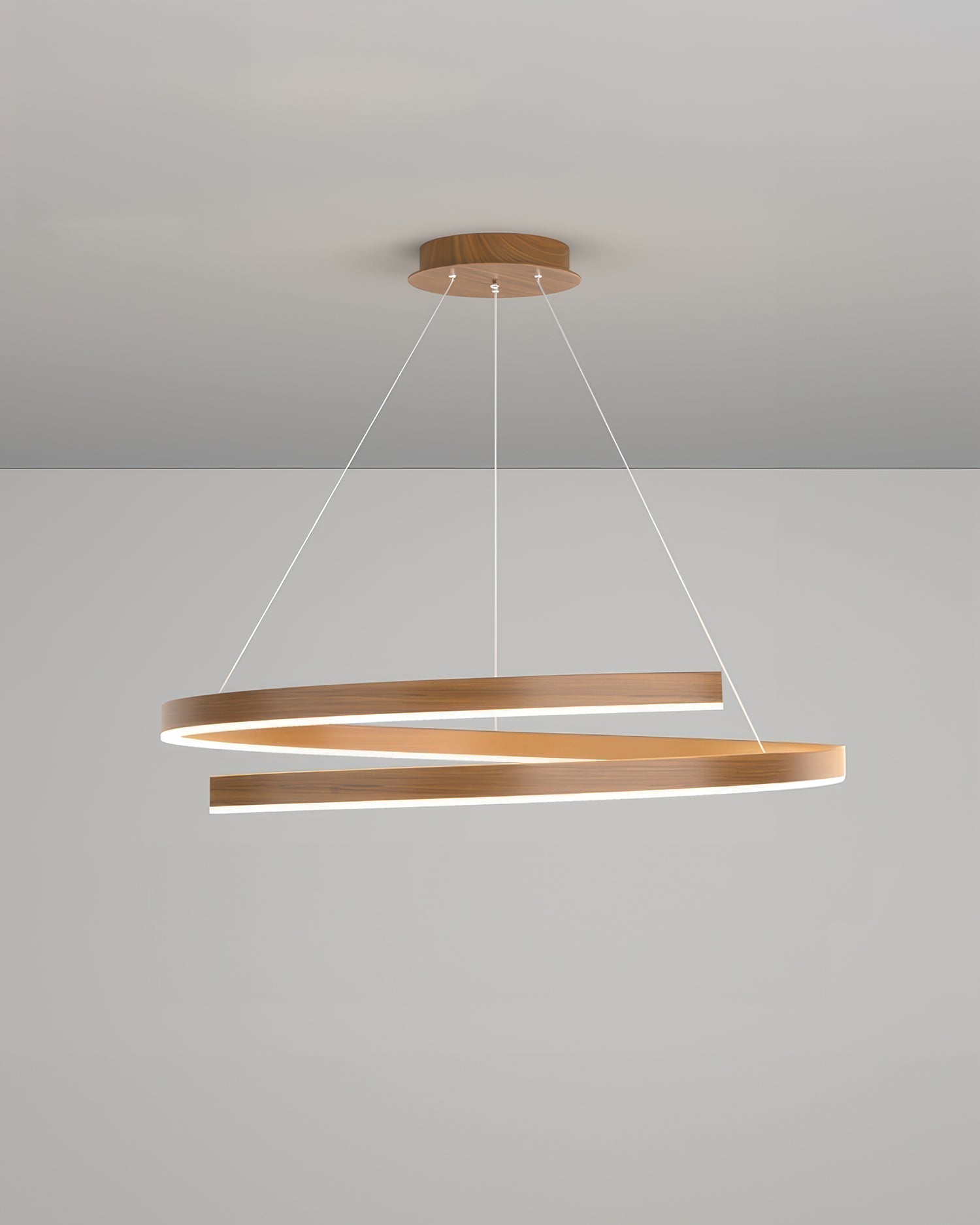 Luxury Wooden Chandelier With Adjustable Arms - Luxicro