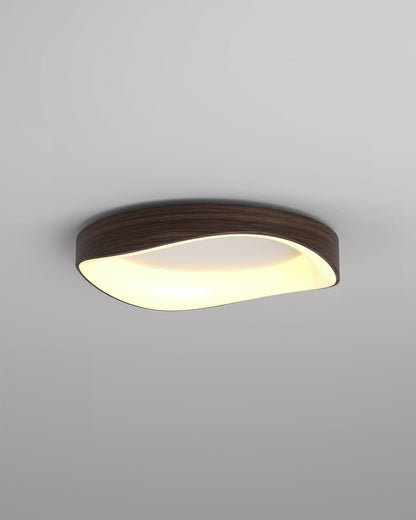 Rustic Wooden LED Ceiling Lamp For Home