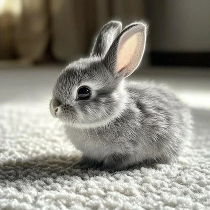 Plush Bunny Comfort Bed