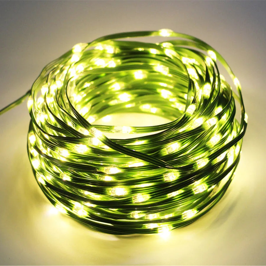 Colorful Outdoor LED String Christmas Lights - Luxicro