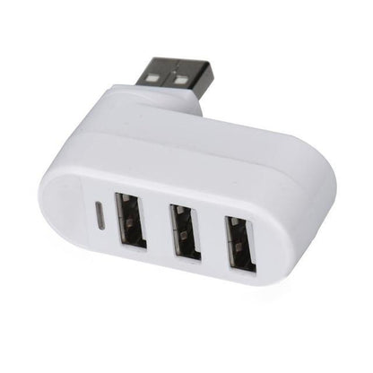 Compact 180 Degree USB Desk Adapter - Luxicro