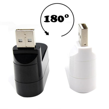 Compact 180 Degree USB Desk Adapter