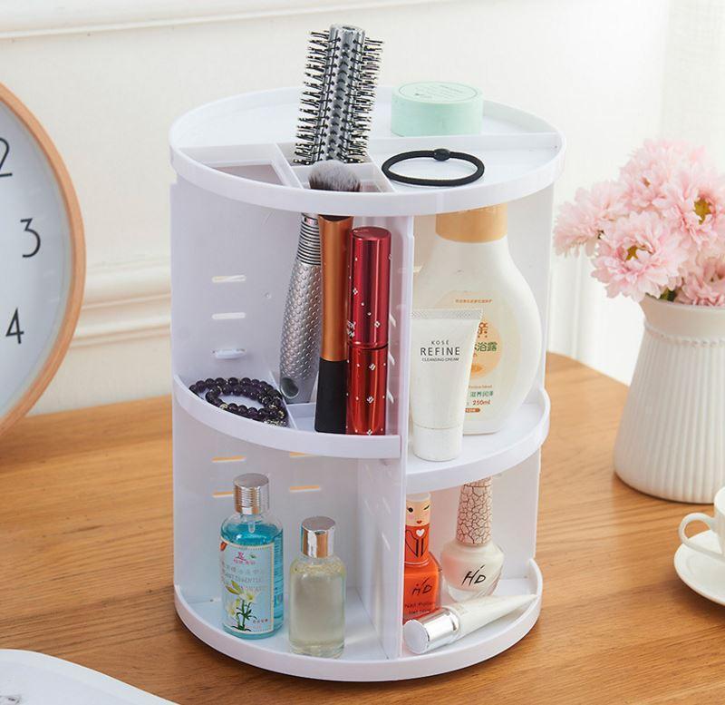 Spinning Desktop Storage Container