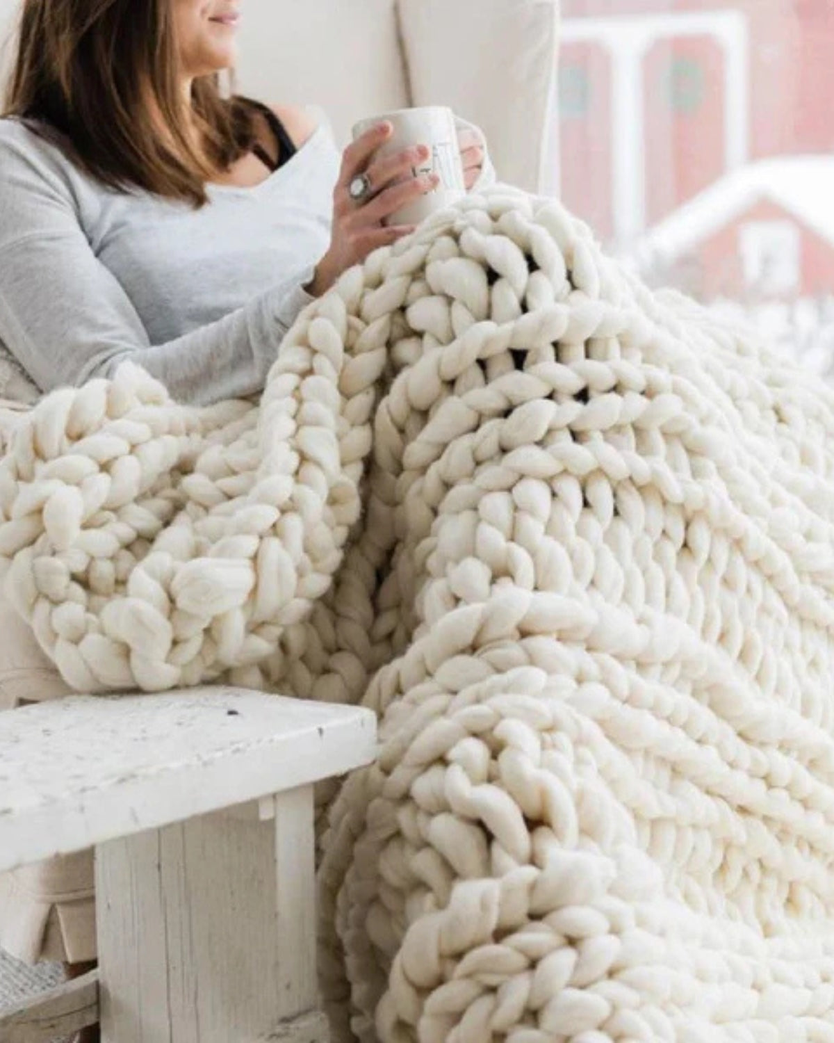 Soft Oversized Ladies Knit Sweater