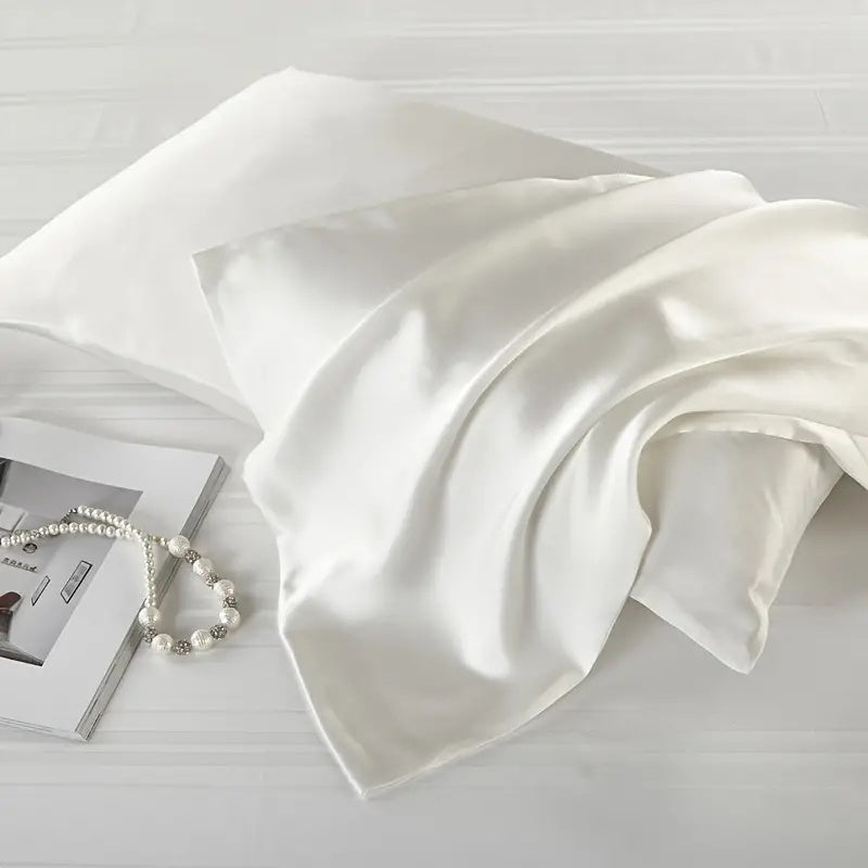 Soft Mulberry Silk Pillowcases - 2 Pack