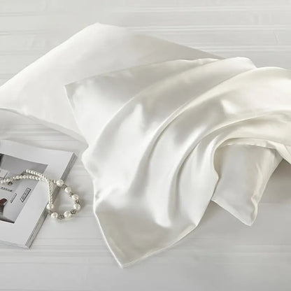 Soft Mulberry Silk Pillowcases - 2 Pack