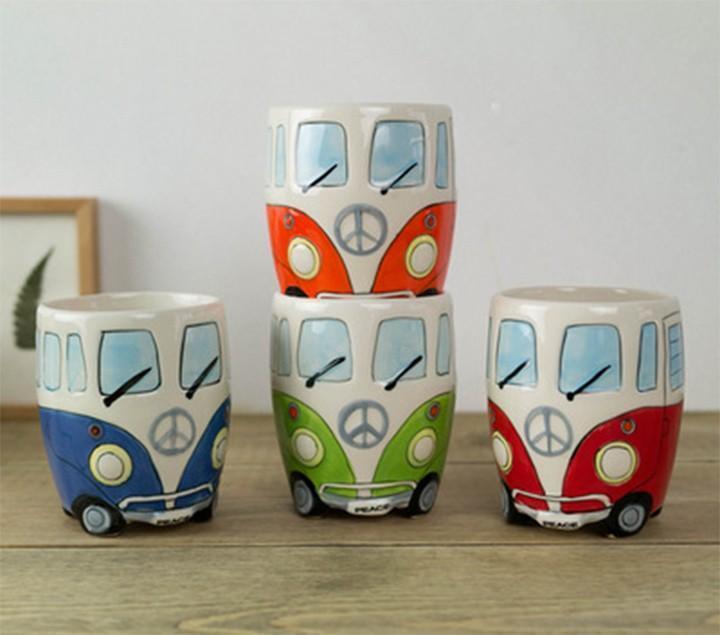 Fun Vintage Travel Mug
