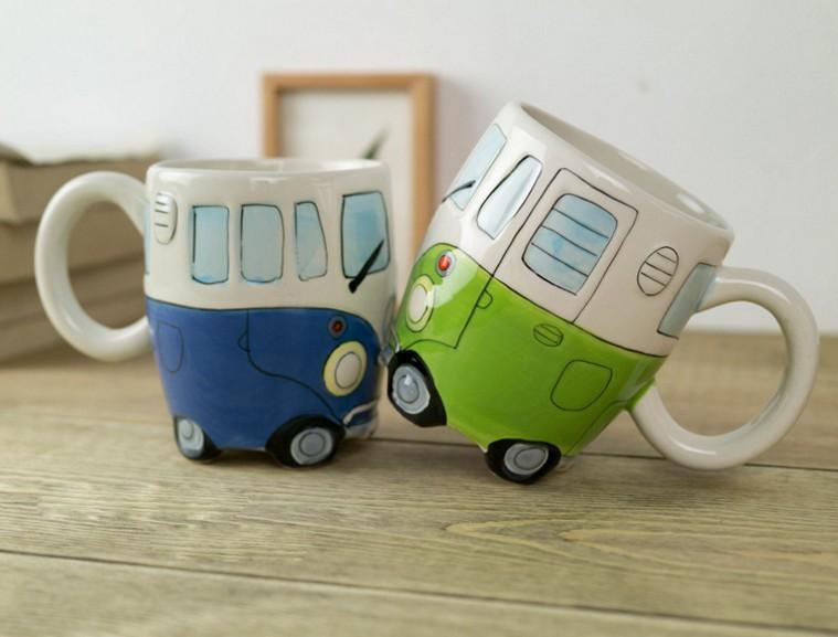 Fun Vintage Travel Mug