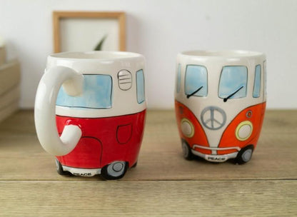 Fun Vintage Travel Mug