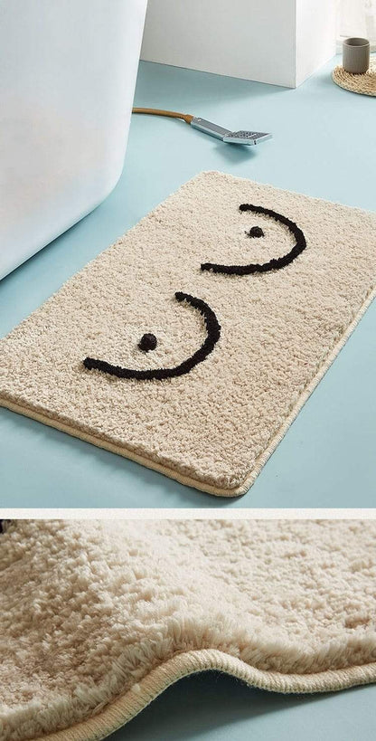 Soft Grip Bathroom Floor Mats
