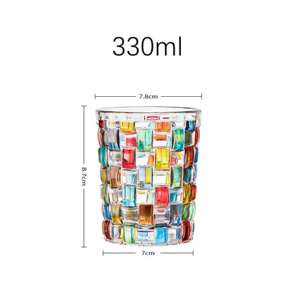 Elegant Clear Glass Coffee Mug