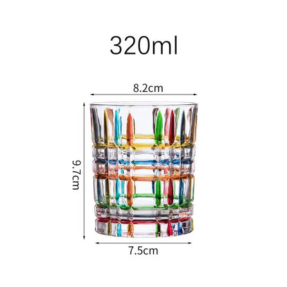 Elegant Clear Glass Coffee Mug - Luxicro