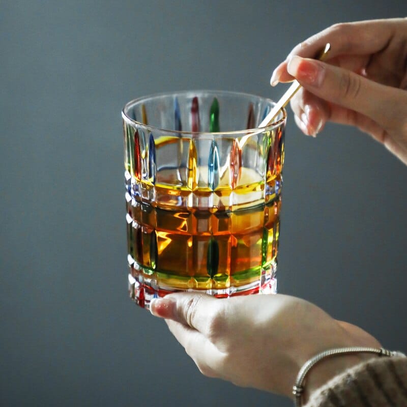 Elegant Clear Glass Coffee Mug