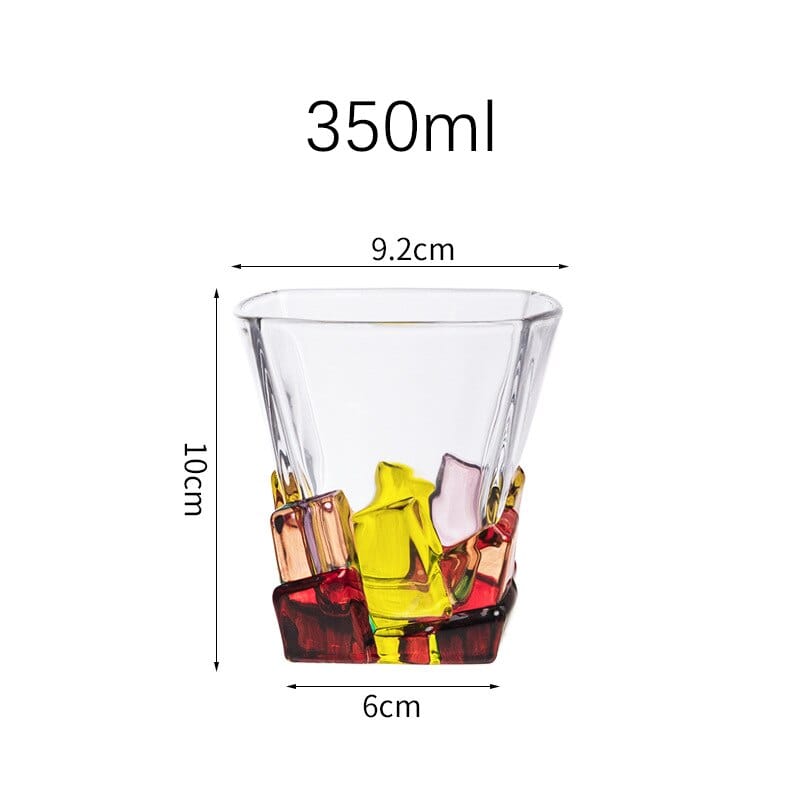 Elegant Clear Glass Coffee Mug