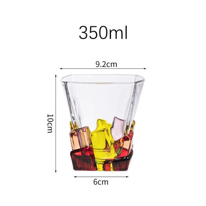 Elegant Clear Glass Coffee Mug