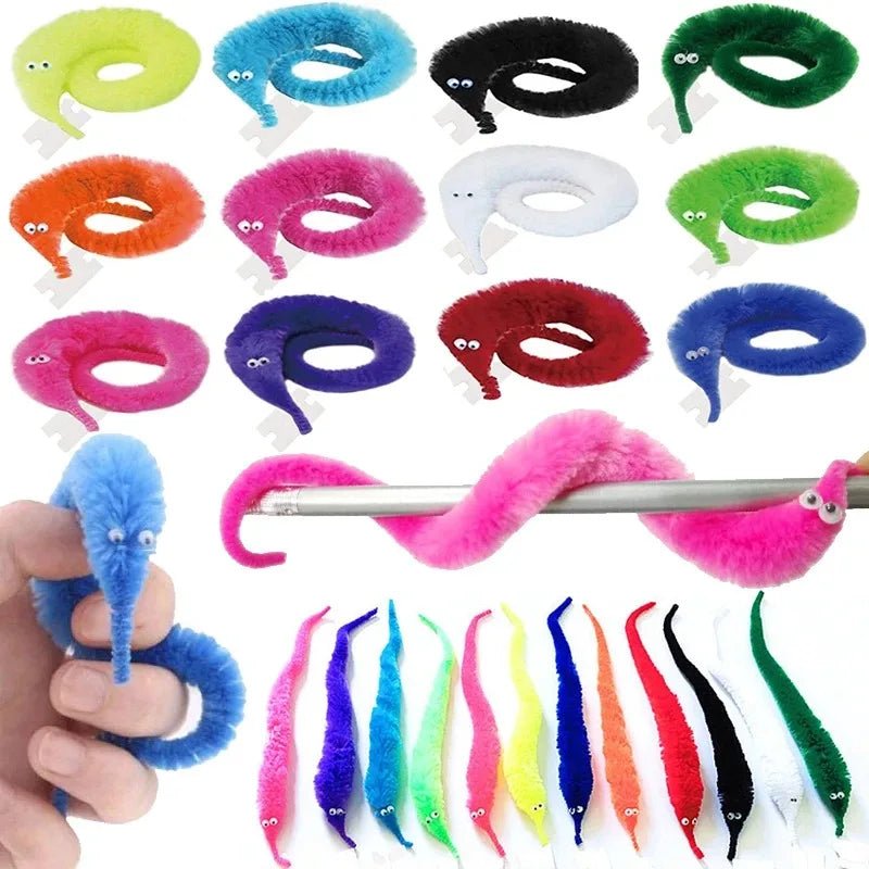 Cute Soft Plush Worm Stuffed Animal